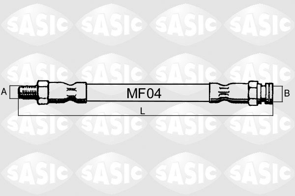 SASIC Gumifékcső SBH6285_SAS