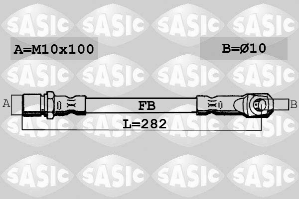 SASIC Gumifékcső SBH6300_SAS