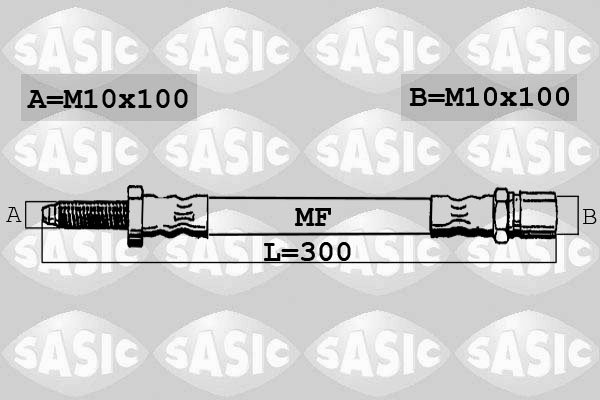 SASIC Gumifékcső SBH6319_SAS