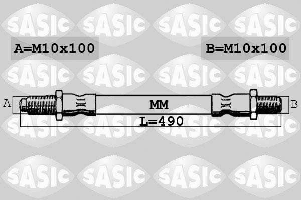 SASIC Gumifékcső SBH6321_SAS