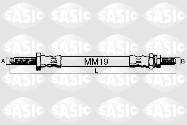 SASIC Gumifékcső SBH6325_SAS