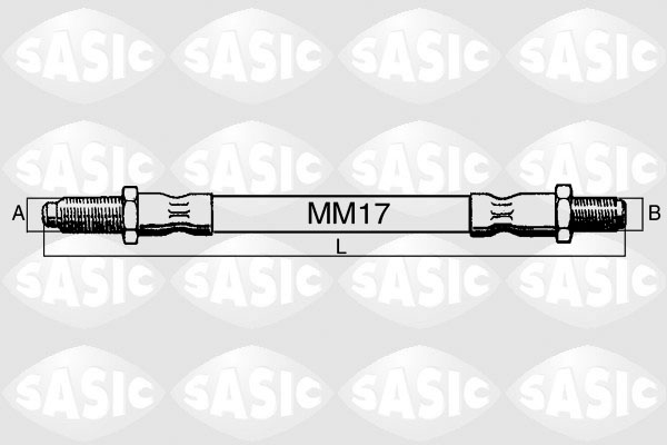 SASIC Gumifékcső SBH6330_SAS