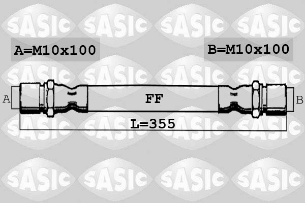 SASIC Gumifékcső SBH6332_SAS