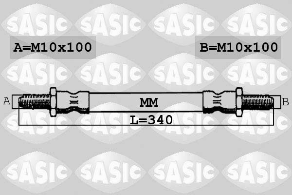 SASIC Gumifékcső SBH6334_SAS