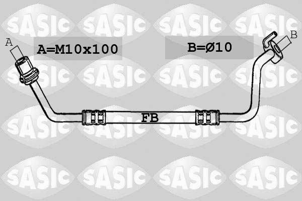 SASIC Gumifékcső SBH6340_SAS