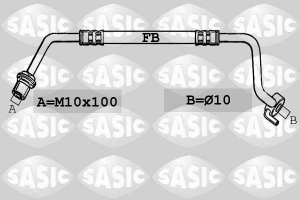 SASIC Gumifékcső SBH6341_SAS