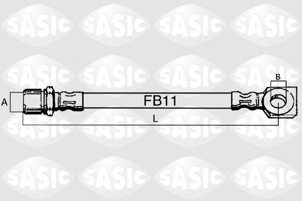 SASIC SBH6360_SAS Gumifékcső