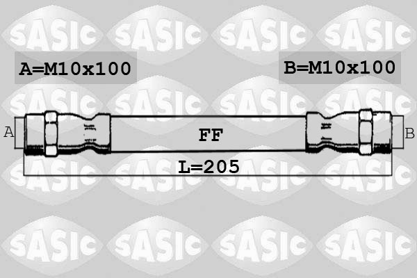 SASIC Gumifékcső SBH6377_SAS