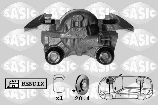 SASIC Féknyereg SCA0025_SAS