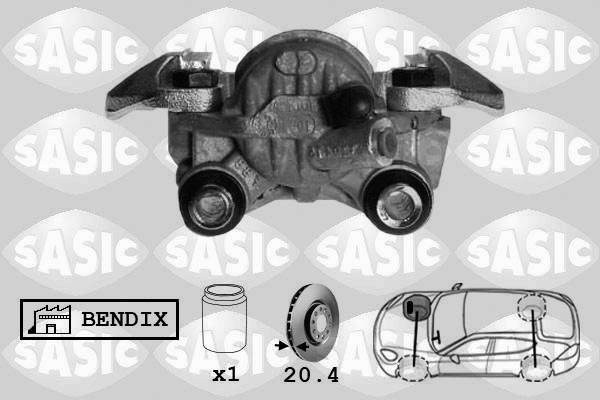 SASIC Féknyereg SCA0045_SAS