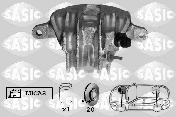 SASIC Féknyereg SCA0053_SAS