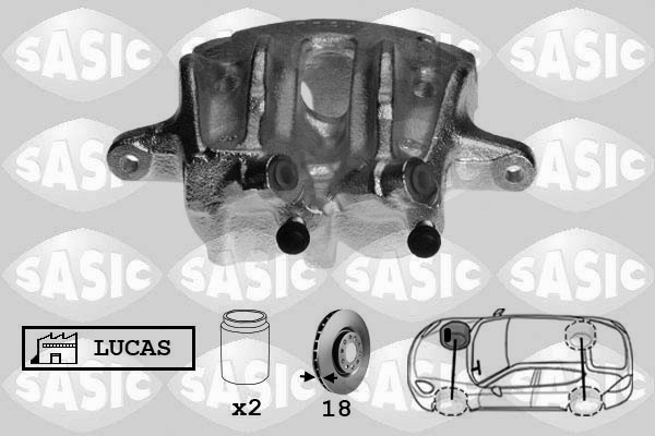 SASIC Féknyereg SCA0063_SAS