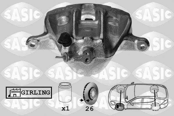 SASIC Féknyereg SCA0080_SAS