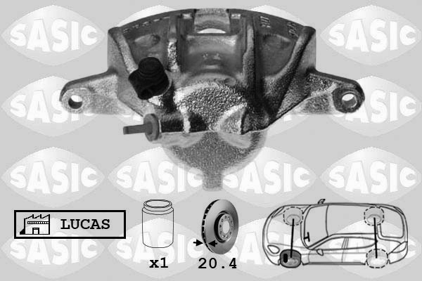 SASIC Féknyereg SCA0088_SAS