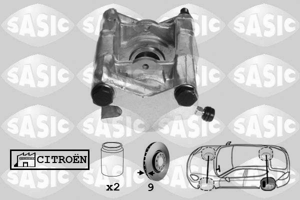 SASIC Féknyereg SCA0112_SAS