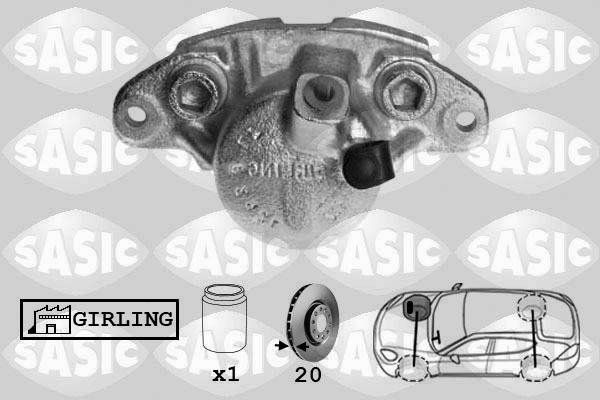 SASIC Féknyereg SCA4005_SAS