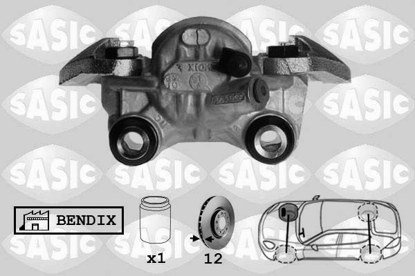 SASIC Féknyereg SCA4013_SAS