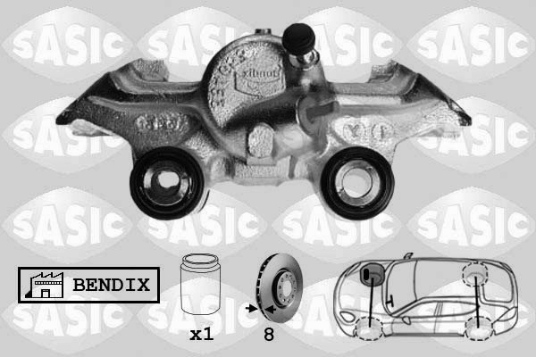 SASIC Féknyereg SCA4017_SAS