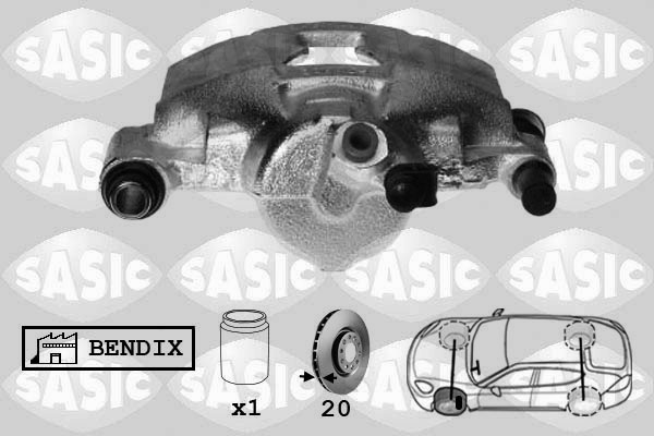 SASIC Féknyereg SCA4028_SAS