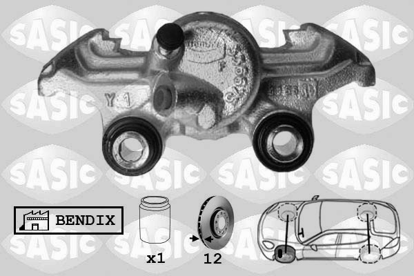 SASIC Féknyereg SCA4032_SAS