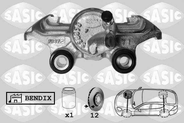 SASIC Féknyereg SCA4033_SAS