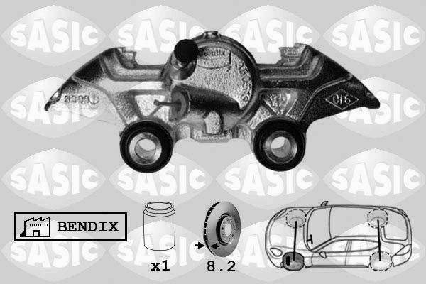 SASIC Féknyereg SCA4034_SAS