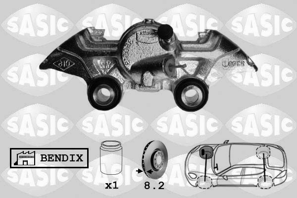 SASIC Féknyereg SCA4035_SAS