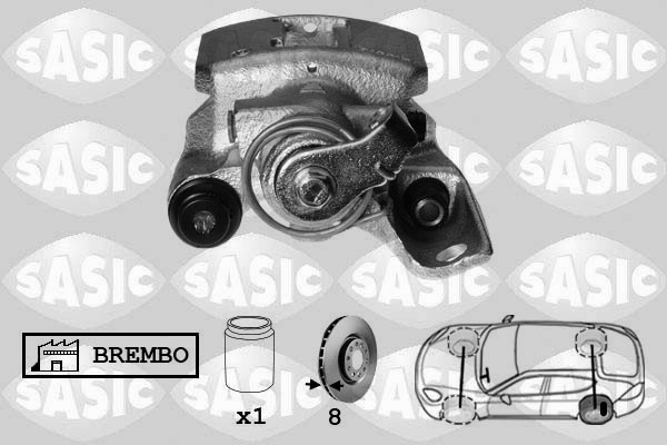 SASIC Féknyereg SCA4044_SAS