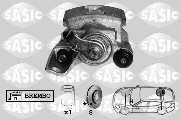 SASIC Féknyereg SCA4045_SAS