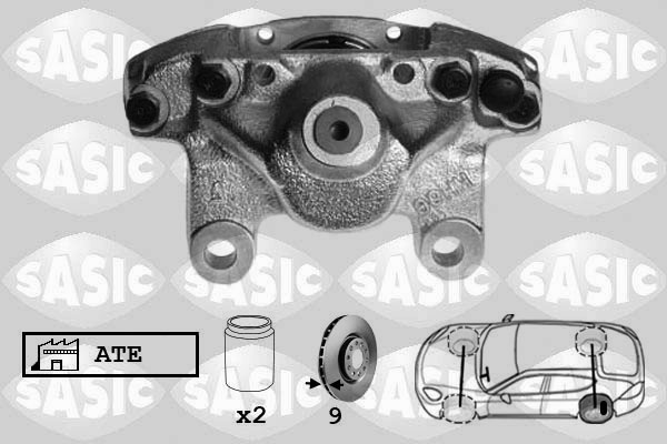 SASIC Féknyereg SCA6012_SAS