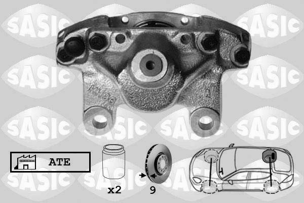 SASIC Féknyereg SCA6013_SAS