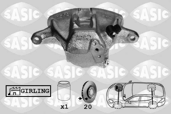 SASIC Féknyereg SCA6017_SAS