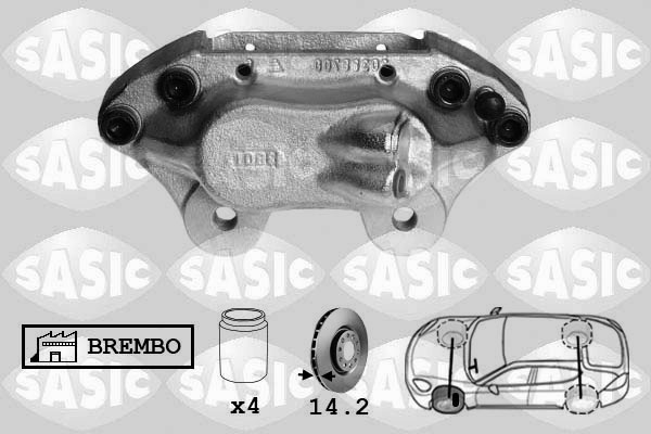 SASIC Féknyereg SCA6070_SAS