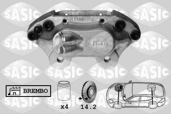 SASIC Féknyereg SCA6071_SAS