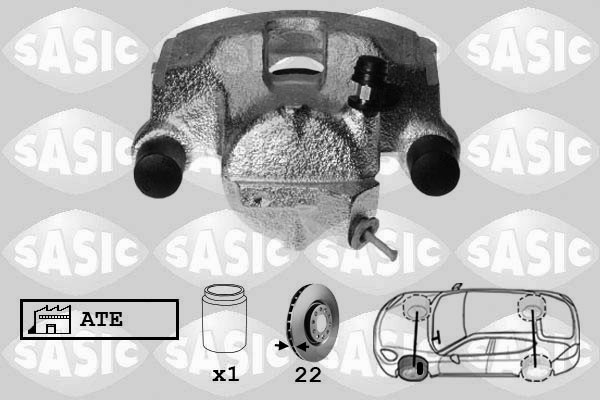 SASIC Féknyereg SCA6076_SAS