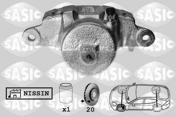 SASIC Féknyereg SCA6082_SAS