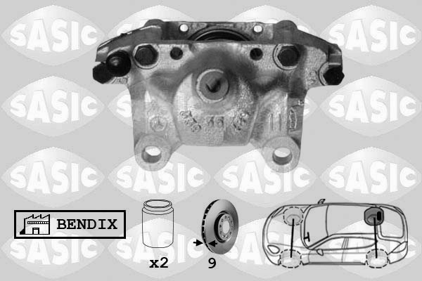 SASIC Féknyereg SCA6085_SAS