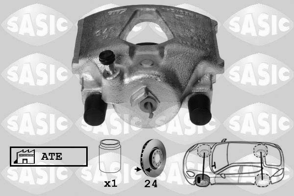 SASIC Féknyereg SCA6104_SAS