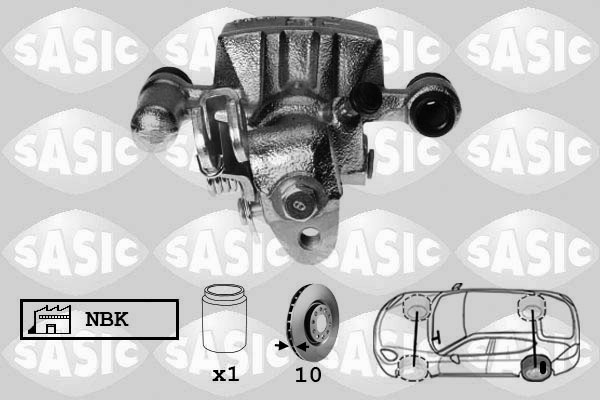 SASIC Féknyereg SCA6156_SAS