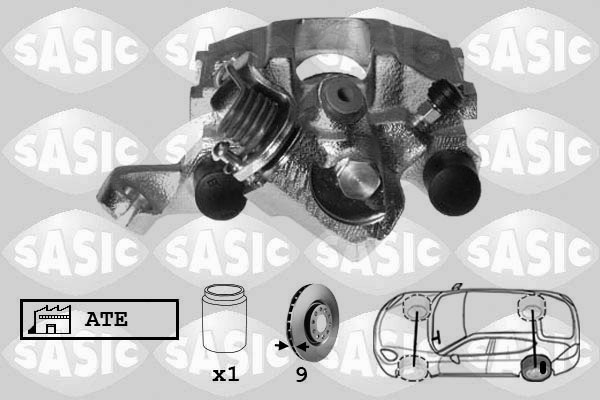 SASIC Féknyereg SCA6158_SAS