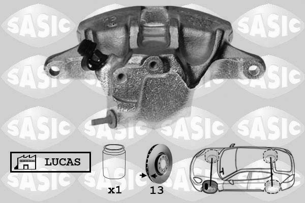 SASIC Féknyereg SCA6164_SAS