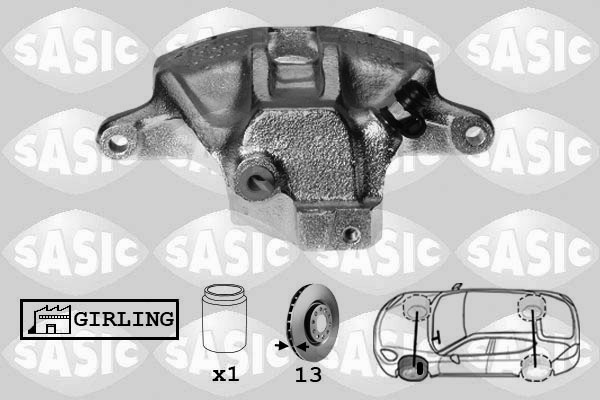 SASIC Féknyereg SCA6170_SAS