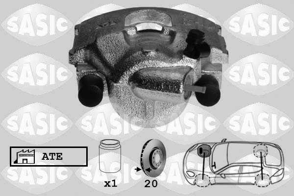 SASIC Féknyereg SCA6189_SAS