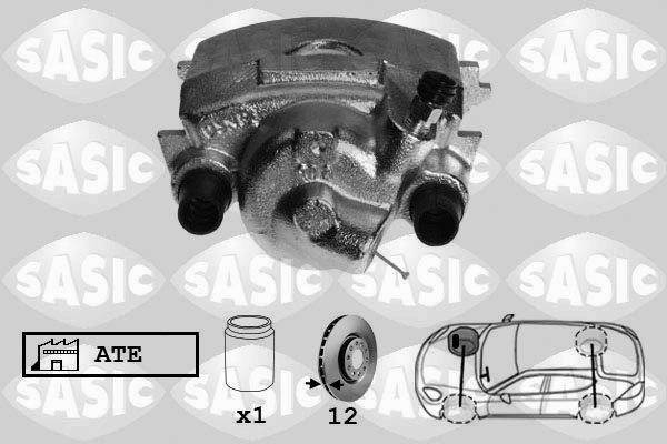 SASIC Féknyereg SCA6197_SAS