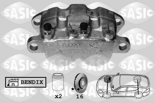 SASIC Féknyereg SCA6209_SAS