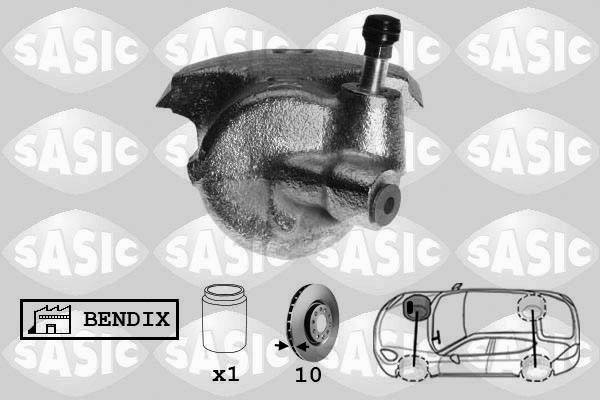 SASIC Féknyereg SCA6223_SAS