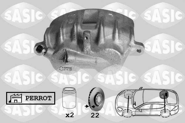 SASIC Féknyereg SCA6583_SAS