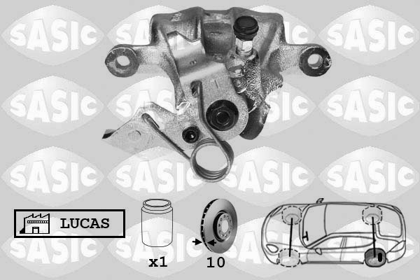 SASIC Féknyereg SCA6588_SAS