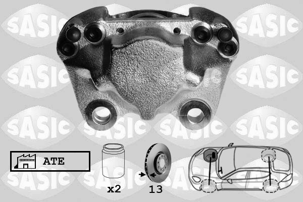 SASIC Féknyereg SCA6593_SAS