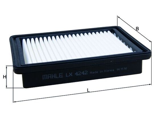 MAHLE Levegőszűrő LX4242_MAHLE